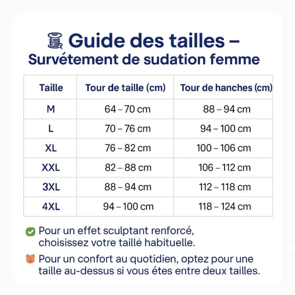 Survêtement de sudation femme – Affine la silhouette rapidement – Brûle graisses et toxines efficacement – Image 3