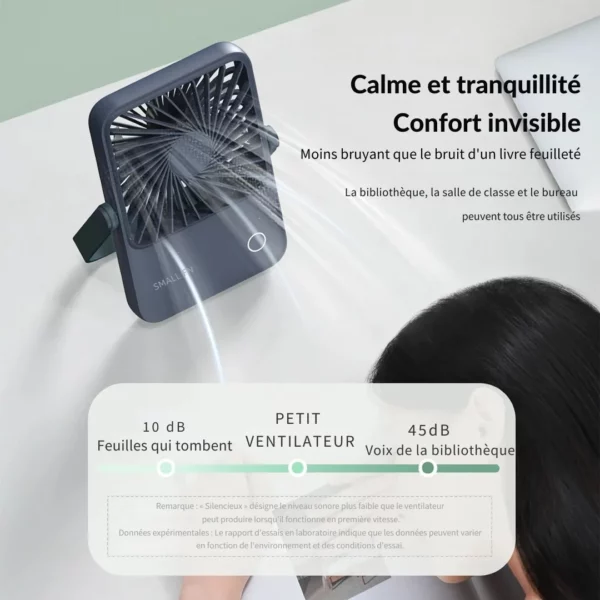 Ventilateur de table portable – Image 6