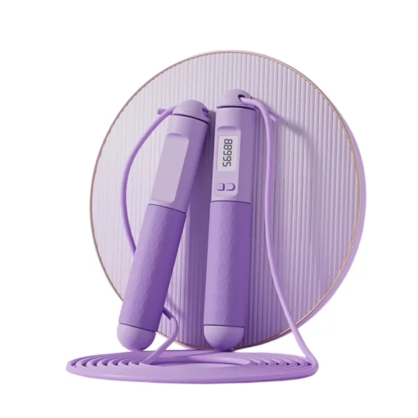 Corde à sauter sans fil – Brûlez des calories partout sans contrainte de place – Fitness à domicile efficace – Image 5