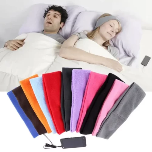 Bandeau anti bruit pour dormir – Sommeil profond sans distractions – Confort ultra doux et isolation sonore efficace
