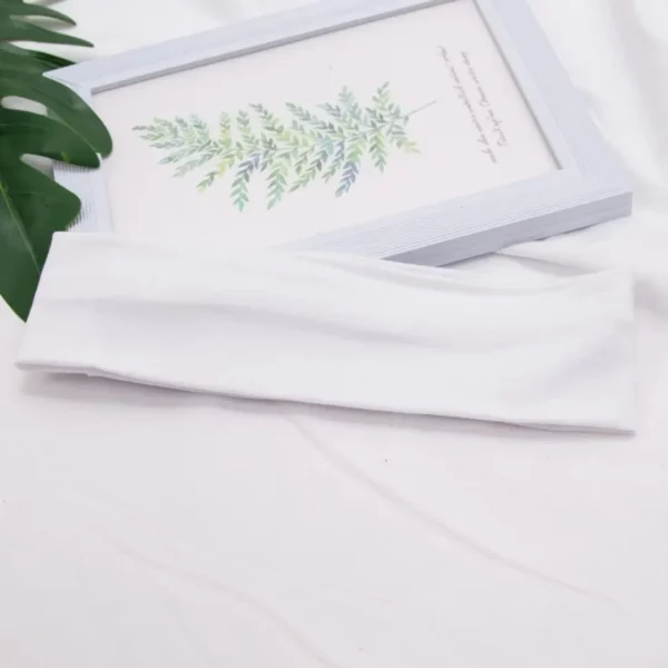 Bandeau cheveux femme – Style chic et maintien parfait pour coiffure soignée toute la journée - Blanc