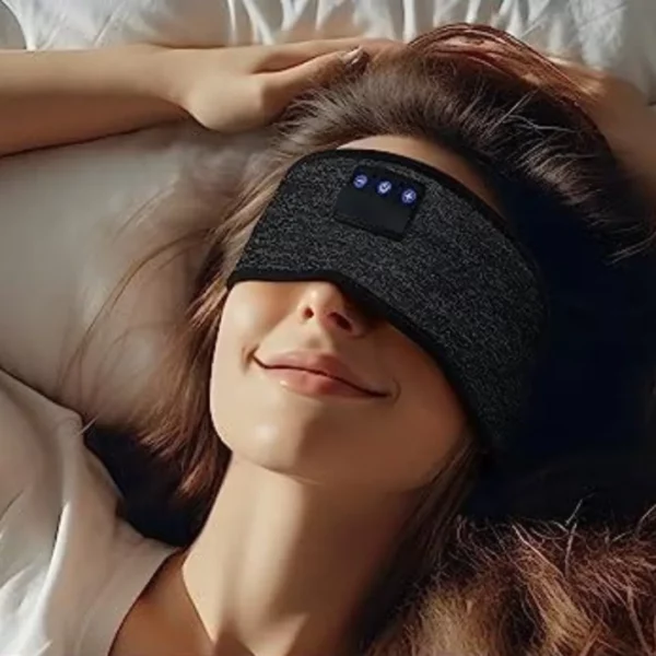 Bandeau écouteur​ sans fil – Confort ultime pour dormir ou courir – Son immersif et liberté totale