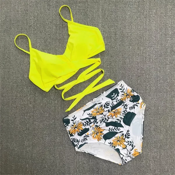 Maillot de bain gainant taille haute​– Effet ventre plat, maintien parfait, silhouette affinée – Image 7