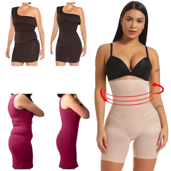 Culotte gainante taille haute anti-frottement – Silhouette affinée sans irritations, confort invisible au quotidien – Image 7