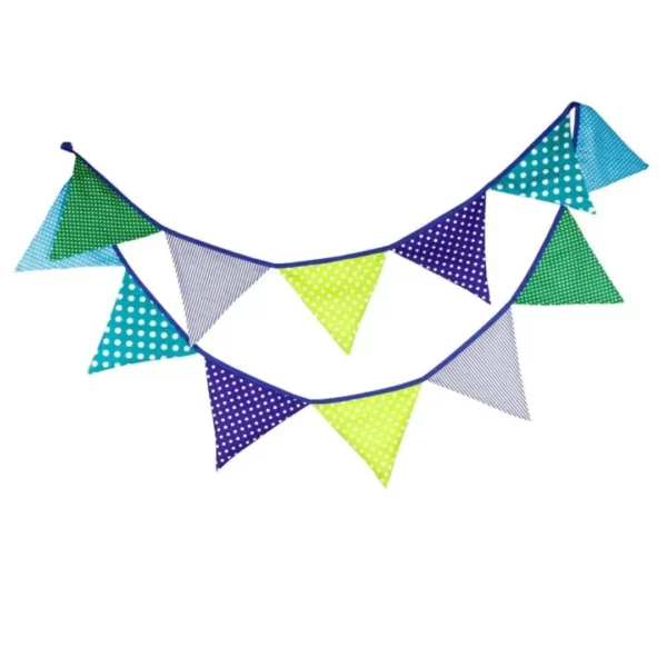 Guirlande fanions pour fête jardin enfant – Image 7