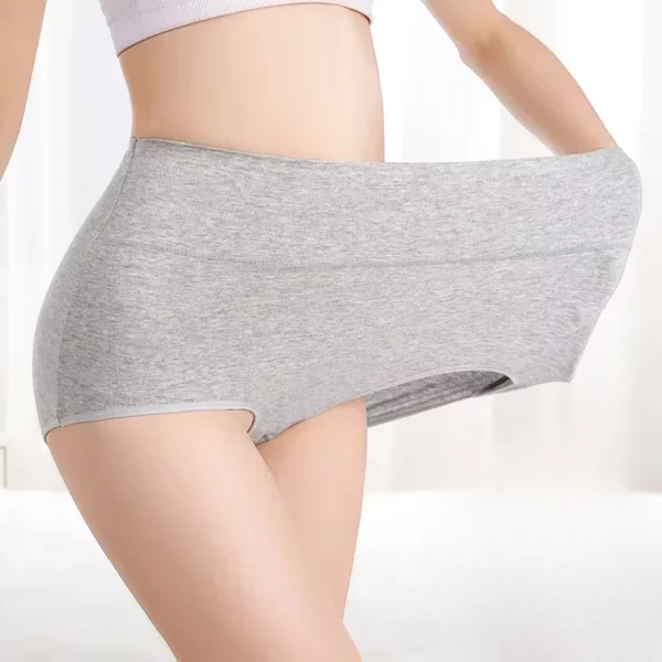 Culotte gainante coton stretch grande taille – Confort absolu et ventre plat toute la journée – Image 3