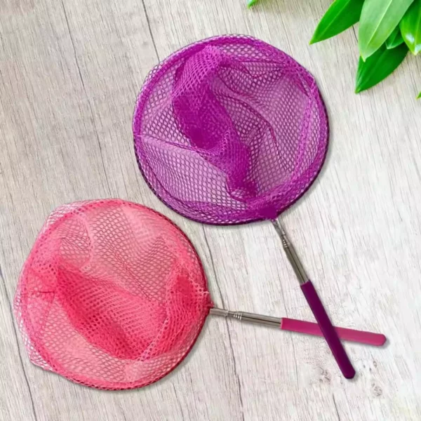 Filet ramassage coquillages avec poignée – Pratique et robuste pour collecter vos trésors marins facilement