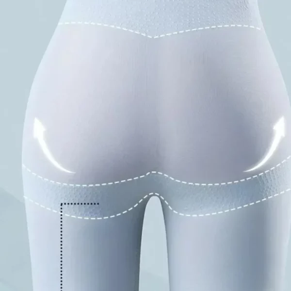 Short gainant ventre plat taille haute – Affine la silhouette, sculpte les courbes et booste la confiance au quotidien – Image 2