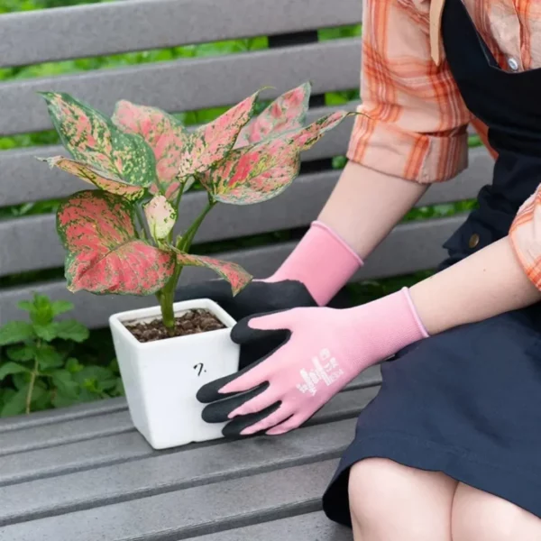 Gants de jardin avec doublure respirante été – Confort anti-transpiration pour travaux extérieurs par temps chaud – Image 4