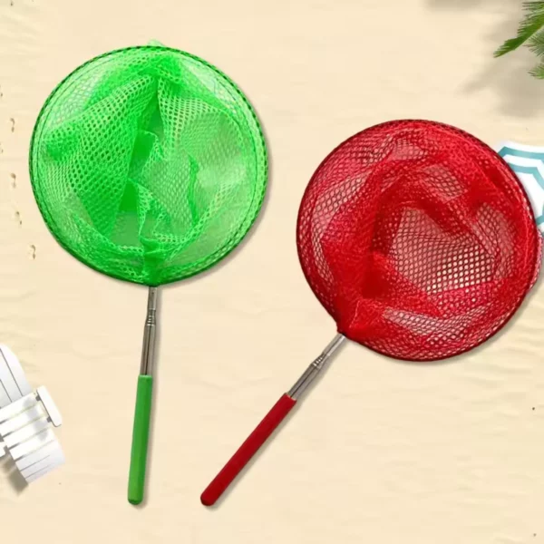 Filet ramassage coquillages avec poignée – Pratique et robuste pour collecter vos trésors marins facilement – Image 3