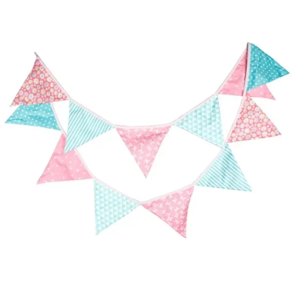 Guirlande fanions pour fête jardin enfant – Image 5