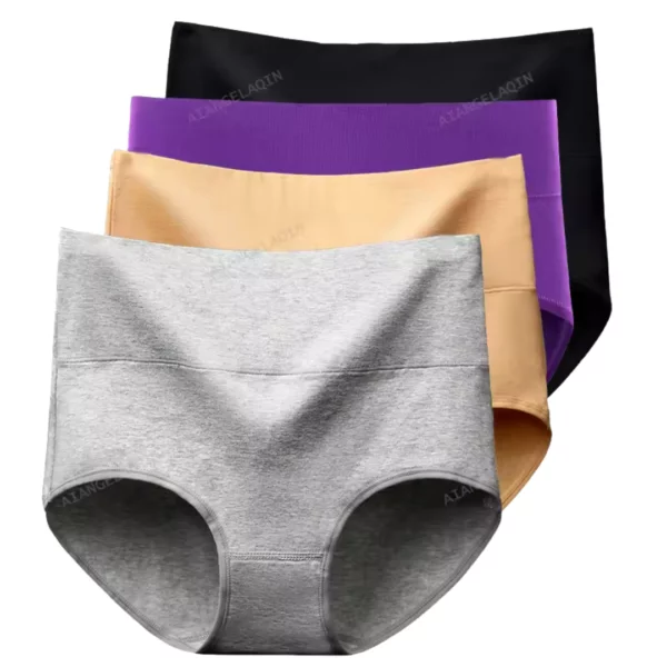 Culotte gainante coton stretch grande taille – Confort absolu et ventre plat toute la journée – Image 7