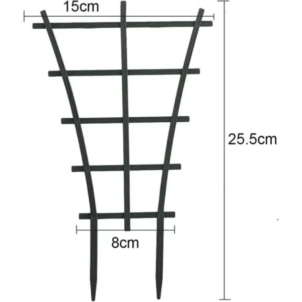 Espalier plastique pour plantes grimpantes pot – Support solide et discret pour croissance verticale optimale en jardinière ou balcon – Image 8
