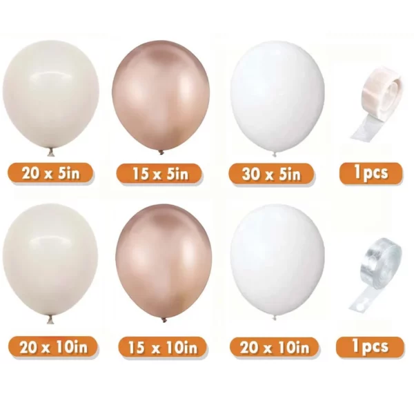 Kit décoration ballon pour jardin baptême – Image 7