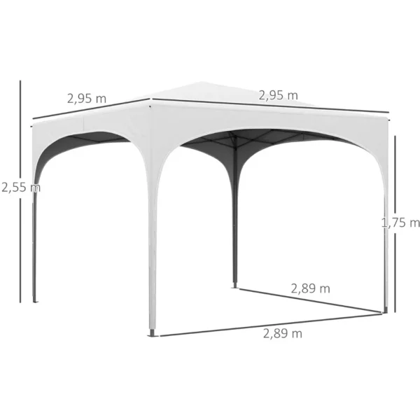Tente pliable pour buffet extérieur rapide – Image 7