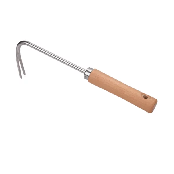 Griffe de désherbage à main acier inox – Outil jardinage précis et durable pour désherber sans effort – Image 11