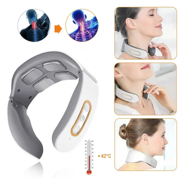 Appareil de massage cervicale intelligent à 4 têtes – Image 3