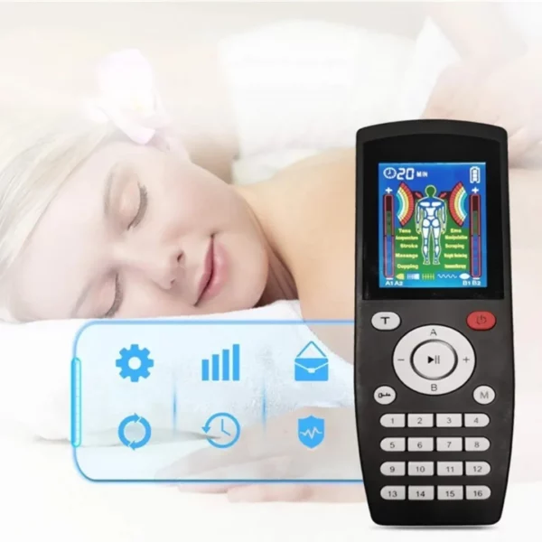 Appareil de massage corporel EMS TENS à 4 canaux – Image 4