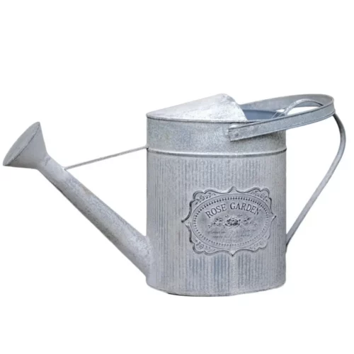 Arrosoir métal zinc pour décoration jardin – charme vintage pour extérieur chic et ambiance champêtre
