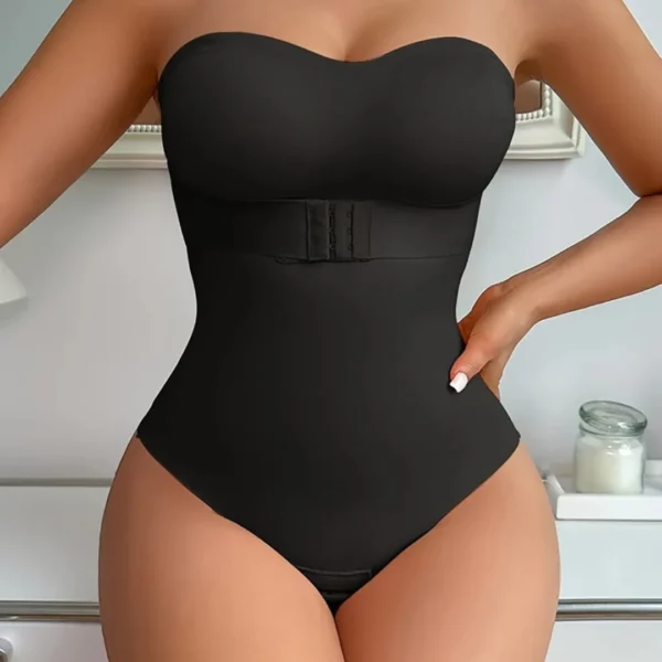Body gainant bustier sans armatures – Affine la silhouette, ventre plat et confort absolu au quotidien – Image 2