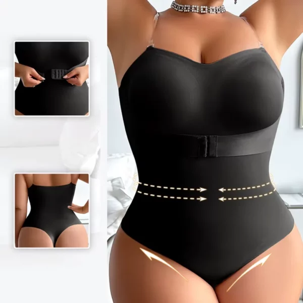 Body gainant bustier sans armatures – Affine la silhouette, ventre plat et confort absolu au quotidien – Image 5
