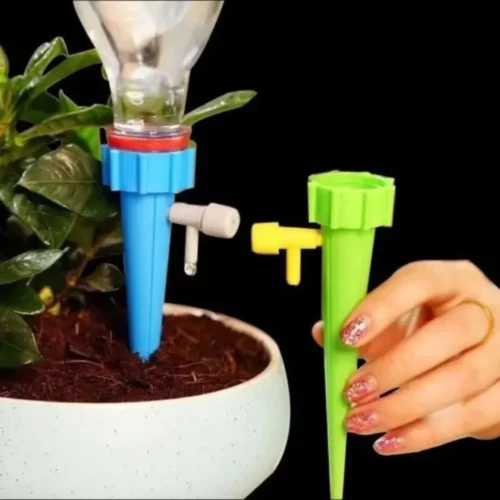 Bouteille arrosage goutte à goutte pour plantes – Arrosage automatique facile, plantes vertes toujours hydratées