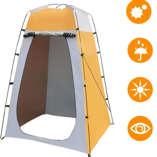 Cabine de plage pliable pop up – Intimité instantanée et protection UV pour vos journées en bord de mer – Image 6