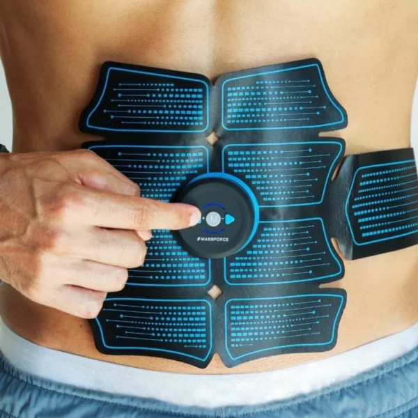 Ceinture abdominale electrostimulation USB