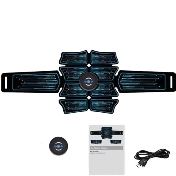Ceinture abdominale electrostimulation USB – Image 7