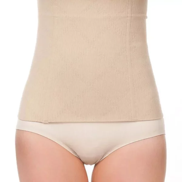 Ceinture gainante ajustable sans coutures visibles – Silhouette affinée instantanément, confort invisible sous les vêtements – Image 2