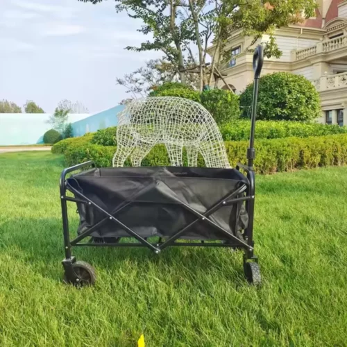 Chariot de plage avec rangement intégré – Transport facile et grande capacité pour vos sorties en famille