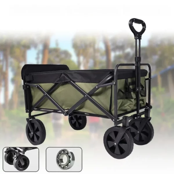 Chariot de plage avec roues tout terrain – Image 5