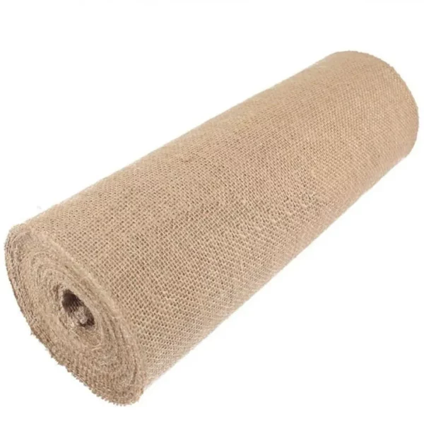 Chemin de table toile de jute naturel – Image 2