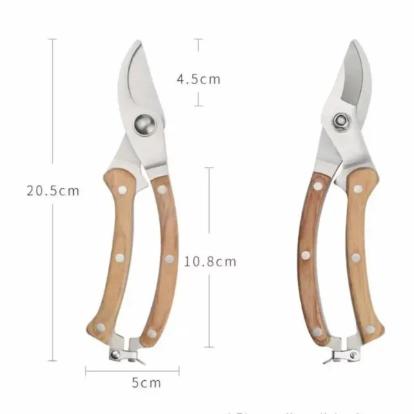 Ciseaux de jardin précision pour bonsaï – Taille ultra précise pour branches fines – Idéal entretien minutieux plantes – Image 5
