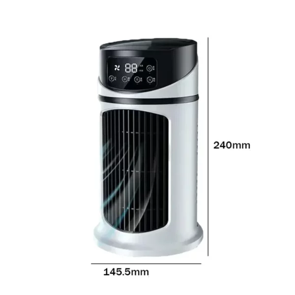 Climatiseur portable avec humidificateur – Fraîcheur instantanée et air purifié pour un été sans souffrance – Image 6