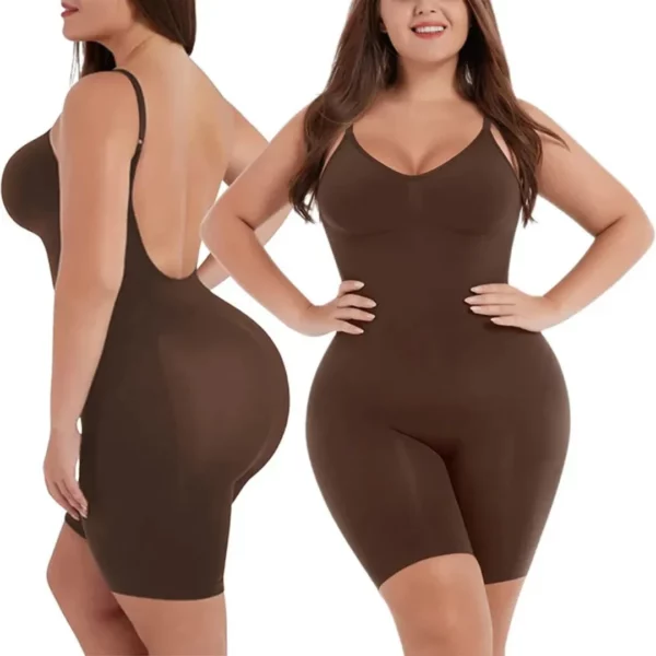 Combinaison gainante sans coutures pour l’été – Silhouette affinée instantanément, légère et invisible sous les vêtements – Image 5