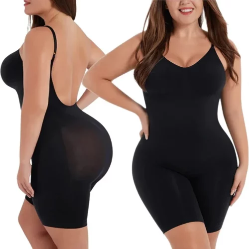 Combinaison gainante sans coutures pour l’été – Silhouette affinée instantanément, légère et invisible sous les vêtements