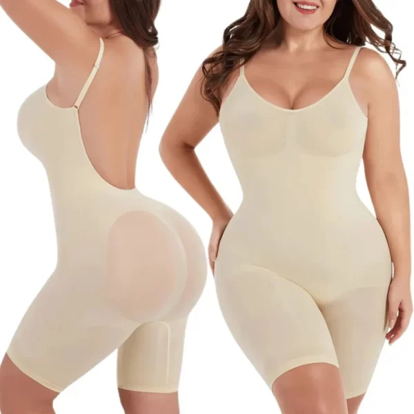 Combinaison gainante sans coutures pour l’été – Silhouette affinée instantanément, légère et invisible sous les vêtements – Image 7