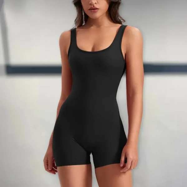 Combinaison gainante sans manches légère été – Silhouette affinée instantanément – Parfaite pour sublimer vos courbes en été