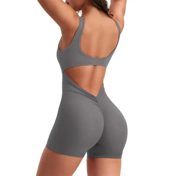 Combinaison gainante sans manches légère été – Silhouette affinée instantanément – Parfaite pour sublimer vos courbes en été – Image 3