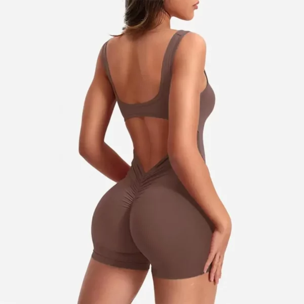 Combinaison gainante sans manches légère été – Silhouette affinée instantanément – Parfaite pour sublimer vos courbes en été – Image 6