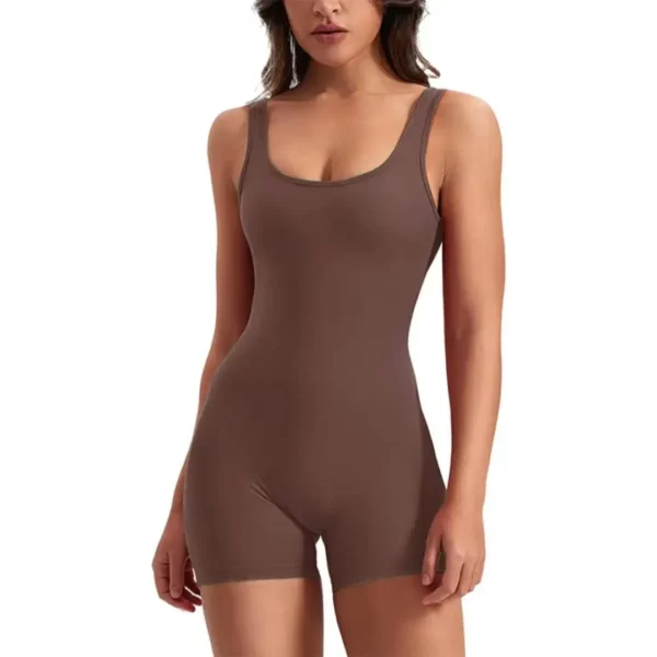 Combinaison gainante sans manches légère été – Silhouette affinée instantanément – Parfaite pour sublimer vos courbes en été – Image 7
