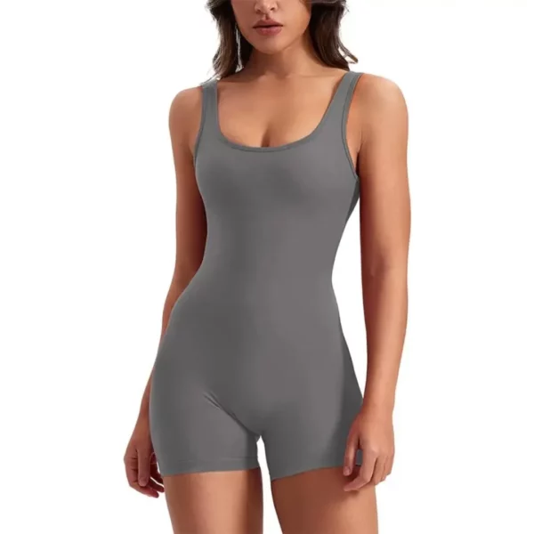 Combinaison gainante sans manches légère été – Silhouette affinée instantanément – Parfaite pour sublimer vos courbes en été – Image 8