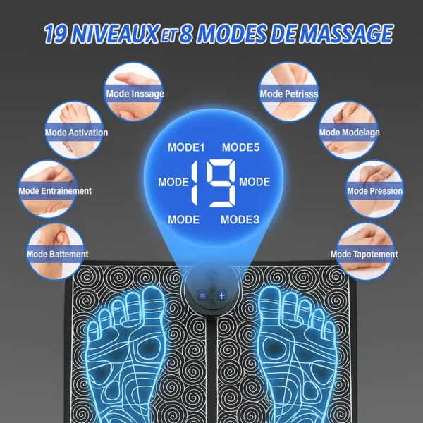 Coussin de massage électrique des pieds – Image 4