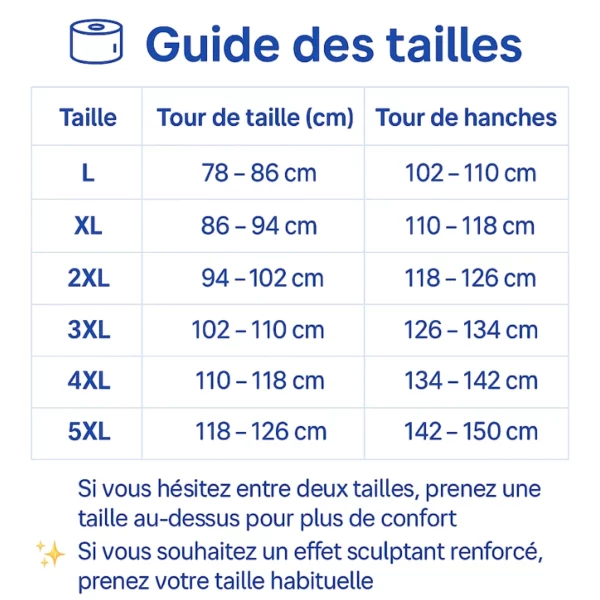 Culotte gainante coton stretch grande taille – Confort absolu et ventre plat toute la journée – Image 3