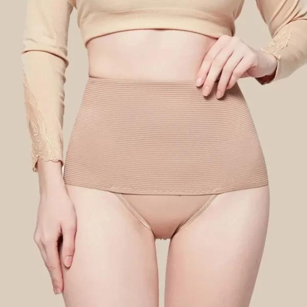 Culotte gainante forte compression post accouchement – Ventre plat immédiat, maintien optimal, silhouette sculptée – Image 5