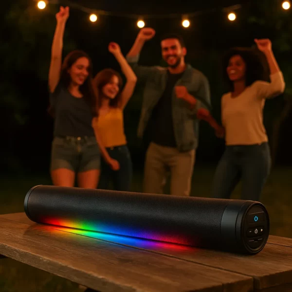 Enceinte autonome rechargeable pour soirée plein air – Image 2