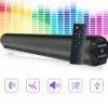 Enceinte autonome rechargeable pour soirée plein air