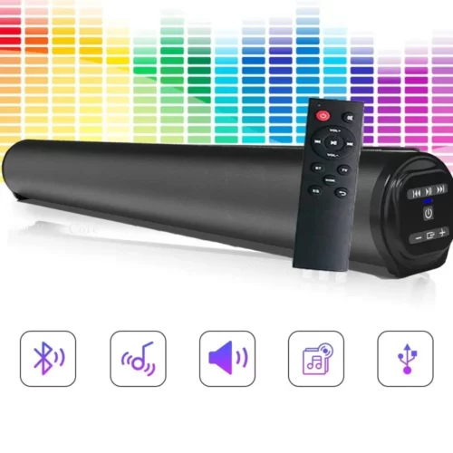 Enceinte autonome rechargeable pour soirée plein air