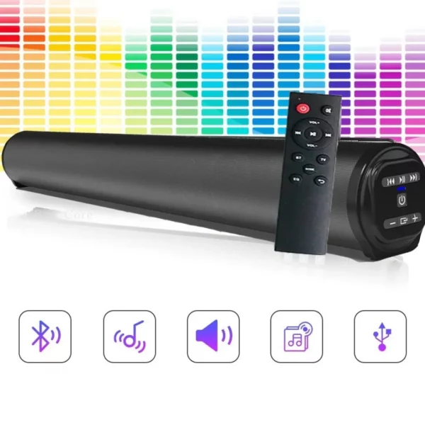 Enceinte autonome rechargeable pour soirée plein air